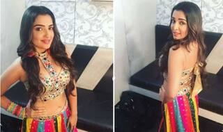 Amrapali Dubey's Latest Sexy Pictures in Lehenga Choli Will Blow Your Mind