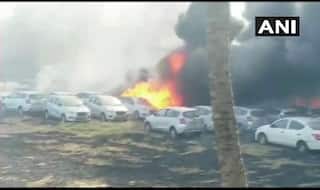 Chennai: Major Fire Breaks Out Near Sri Ramachandra Medical College, Over 214 Cars Gutted