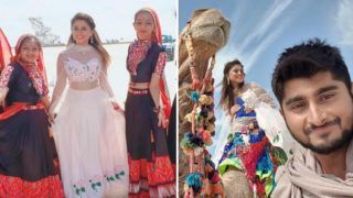 Bigg Boss 12 Contestants Deepak Thakur And Somi Khan Twin in White as They Romance in The Dessert of Gujarat in Their Latest Pictures