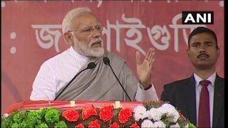Modi in Jalpaiguri News Updates: 'Didi Wants to Become PM, Leaving Poor at Mercy of Alliance'