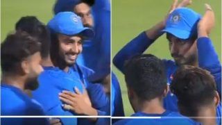 India vs Australia 1st T20I: Mayank Markande Becomes 79th Player to Debut For Team India in Shortest Format, All You Need Mystery Spinner From Bathinda | WATCH VIDEO