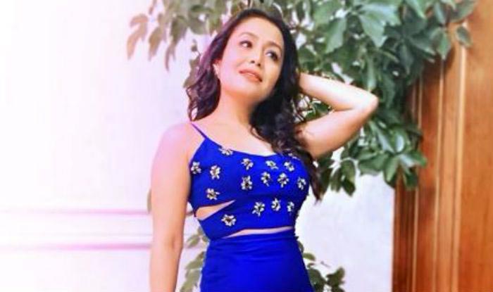 Singing Sensation Neha Kakkar Looks Smoking Hot in Blue Crop Top And