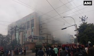 Metro Hospital Fire:  20 Patients Feared Trapped, Rescue Operations Underway