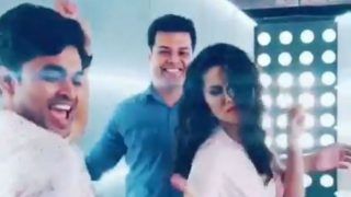 Sunny Leone Looks Hot AF as She Flaunts Her Sexy Dance Moves on Govinda's Popular Track 'Aa Jaana Aa Jaana' Along With Her Crew Members