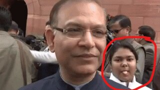 Budget 2019: Girl Photobombing Jayant Sinha's Interview is Winning The Internet