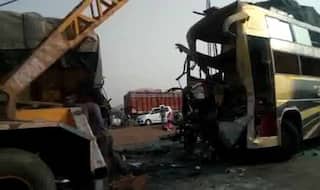 छत्‍तीसगढ़: बस- ट्रक के बीच टक्कर में बस चालक समेत 5 लोगों की मौत, 28 यात्री घायल