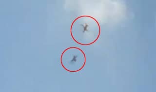 Bengaluru: One Pilot Dead After Two Surya Kiran Aircraft Crash During Rehearsal For Aero India Show