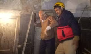 Part of Dilapidated Building Collapses in Delhi's Karol Bagh, no Casualties Reported