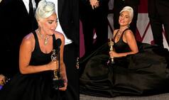 Lady Gaga Cries Like a Baby as She Bags Her First Oscar For 'Shallow'