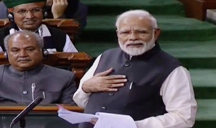 PM Modi Tears Into Congress in Lok Sabha, Launches Frontal Attack Over Rafale, Unemployment And Grand Alliance PM Modi Tears Into Congress in Lok Sabha, Launches Frontal Attack Over Rafale, Unemployment And Grand Alliance
