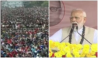 पीएम नरेंद्र मोदी की रैली में उमड़ी भारी भीड़, कहा- अब समझ आ रहा दीदी क्‍यों कर रहीं हिंसा
