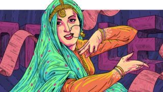 Google Remembers Madhubala on Her 86th Birthday, Pays Beautiful Tribute Through Doodle of Anarkali of Bollywood