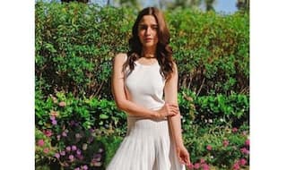 Alia Bhatt Keeps it Simple Yet Stylish in White Michael Kors Dress And Yellow Melissa Shoes, See Pic