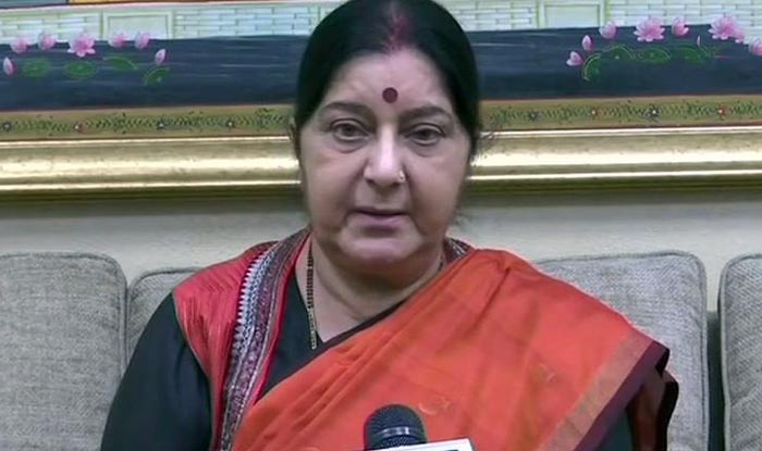 If Imran Khan is so Generous he Should Hand Over Masood Azhar to India: Sushma Swaraj If Imran Khan is so Generous he Should Hand Over Masood Azhar to India: Sushma Swaraj