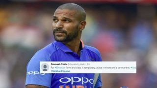 Shikhar Dhawan Gets TROLLED After Failure During 5th ODI Against Australia in Delhi | SEE POSTS