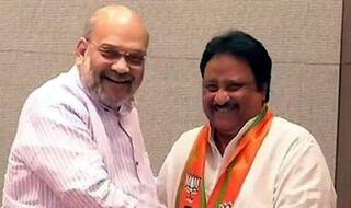 Outgoing TRS MP AP Jithender Reddy Joins BJP After he is Denied Poll Ticket