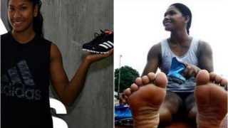 Six-Toed Heptathlete And Asian Games Gold Medallist Swapna Burman Receives Customised Footwear From Adidas