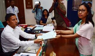 Agatha Sangma Files Nomination From Tura as National People's Party Candidate