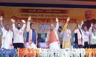 अमित शाह ने असम की रैली में किया हमला- गोगोई और अजमल दिन में लड़ते हैं, रात में इलू-इलू करते हैं