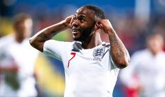 Raheem Sterling, Jordan Sancho Stars as England Outclass  Montenegro in Euro Qualifiers