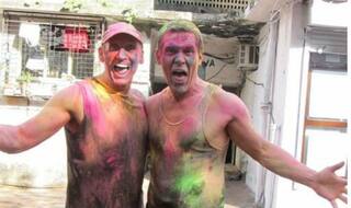 Thanos aka Josh Brolin's Throwback Holi Picture Drenched Into Colours Will Lit Your Mood