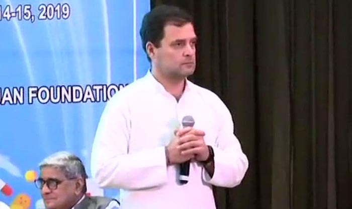 LS Poll 2019: Congress Will Increase Amount of Money Put Into Healthcare And Education, Says Rahul Gandhi in Raipur Rahul Gandhi in Raipur