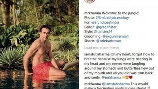 Rahul Khanna's Shirtless Pose in The Jungle Has Fans Swooning; His Reply to Their Comments is Epic