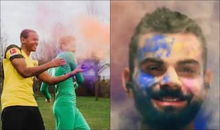 From Kohli, Sachin to Manchester United And Arsenal FC, Here's How Sports Fraternity Celebrated Holi