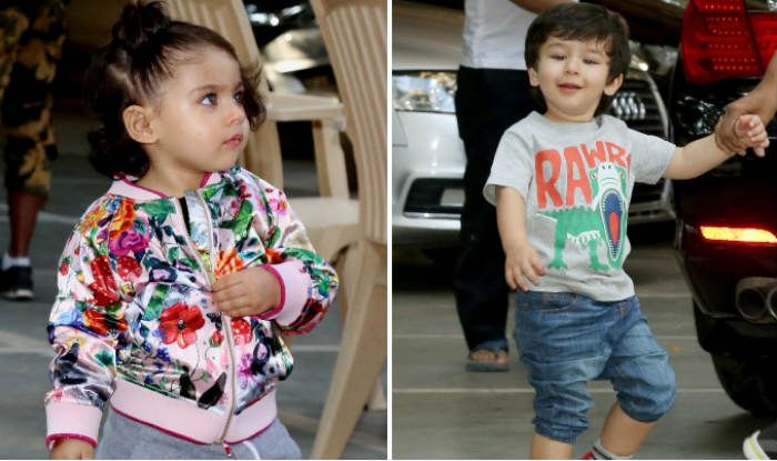 Taimur Ali Khan And Inaaya Kemmu Snapped Outside Their Playschool And