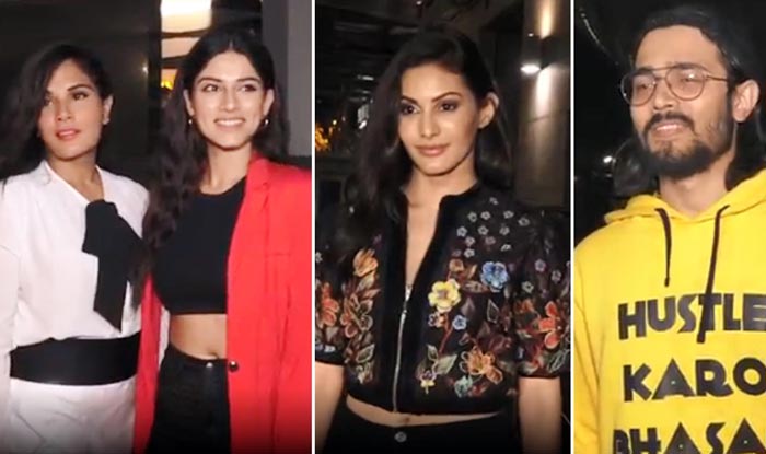 Bhuvan Bam, Amyra Dastur, Richa Chadda At Screening of Gone Kesh Bhuvan Bam, Amyra Dastur, Richa Chadda At Screening of Gone Kesh