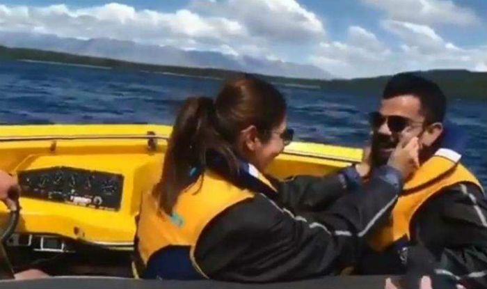 Anushka Sharma Pulling Virat Kohli’s Cheeks is The Best Thing You’ll Watch Today Anushka Sharma Pulling Virat Kohli’s Cheeks is The Best Thing You’ll Watch Today