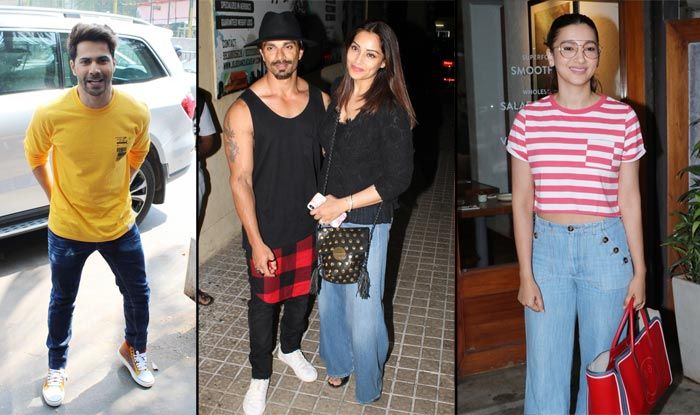 Alia, Anushka, Dimple, Twinkle, Bipasha, Varun Spotted in Mumbai Alia, Anushka, Dimple, Twinkle, Bipasha, Varun Spotted in Mumbai