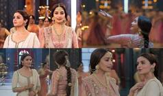 Kalank Song Ghar More Pardesiya Out: Madhuri Dixit And Alia Bhatt’s Mesmerising Jugalbandi Will Take You Back in Time