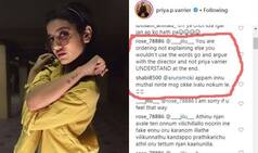 Priya Prakash Varrier Says 'Scarred Yet Strong' to Omar Lulu, Gets Trolled Instead