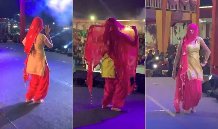 Haryanvi Dancer Sapna Choudhary’s Sexy Dance Moves At A Recent Stage Show For Holi Thrills