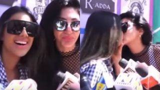 Television Hottie Nia Sharma Locks Lips With Ishqbaaz Fame Reyhna Pandit at a Holi Party, Video Goes Viral