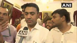 Goa Newly-elected CM Pramod Sawant Confident of Passing Floor Test; Says 'We Have 21 MLAs, Our Coalition Partners With us'