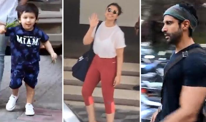 Taimur Ali Khan, Varun Dhawan, Amanda Cerny Spotted in Mumbai Taimur Ali Khan, Varun Dhawan, Amanda Cerny Spotted in Mumbai
