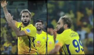 Tahir's New 'Whistle Podu' Celebration During CSK v KKR is Unmissable | WATCH