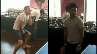 IPL 2019: Riyan Parag Makes Funny Moves As he Plays Table Tennis With Ish Sodhi Ahead RR vs SRH | WATCH VIDEO