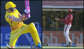 IPL 2019: Faf Scoops, Gayle Copies | WATCH