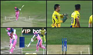 Chahar Convinces Dhoni to Take DRS, Gets it Right as Rahane Departs | WATCH