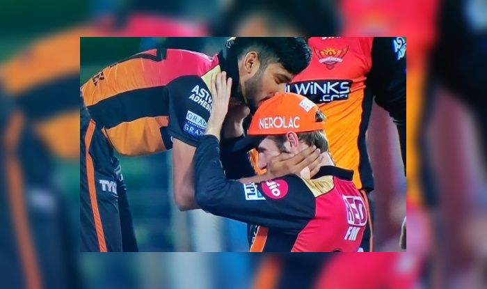 Image result for khaleel ahmed srh vs kxip 2019