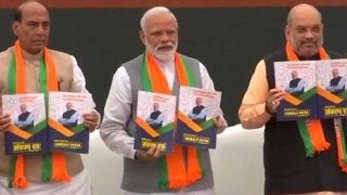 BJP Releases Manifesto With Focus on Ram Mandir, Jobs And Farmers