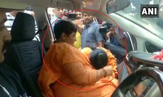 WATCH | Amid Rumours of Rift, Pragya Thakur, Uma Bharti Hug, Cry And Comfort Each Other