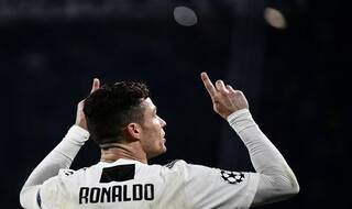Ronaldo Nets Record 125th Champions League Goal to Give Juventus Edge vs Ajax | WATCH