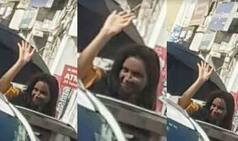 शूटिंग के दौरान दीपिका को देखने के लिए उमड़ी फैंस की भीड़, वायरल वीडियो