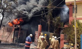 Fire at Chemical Factory in Delhi's Naraina, 30 Fire Tenders on Spot