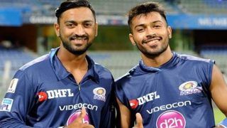 'Hardik's Work Ethics Are Second to None,' Says Brother Krunal Pandya After Mumbai Defeat Delhi