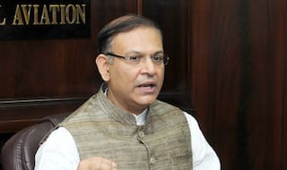 Civil Aviation Minister Jayant Sinha Files Nomination Papers For Hazaribagh